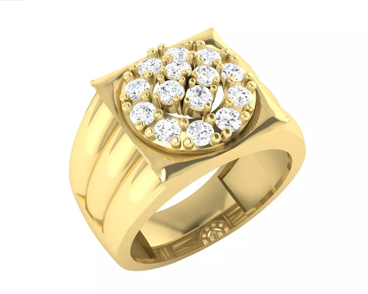 CNGR GENTS RING 1 3D print model_0