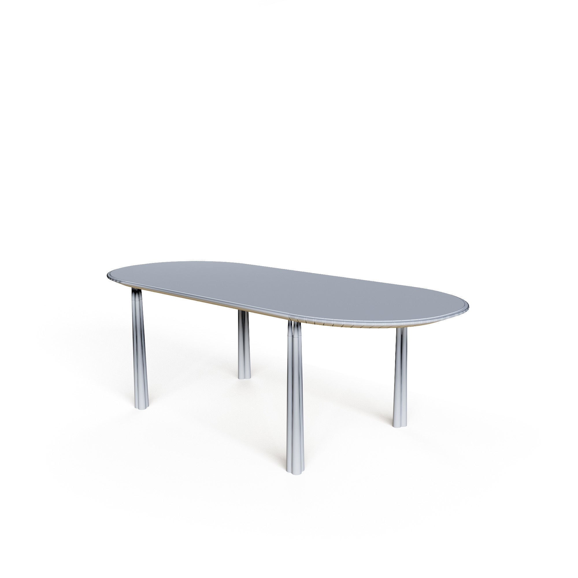 Elliot Dining Table 3D model_5