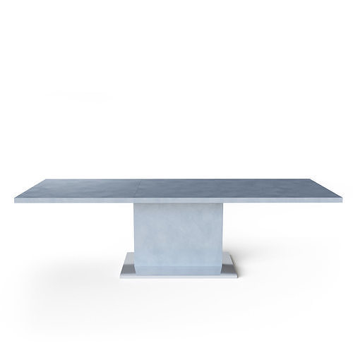 Kalinda Extendable Dining Table 3D model