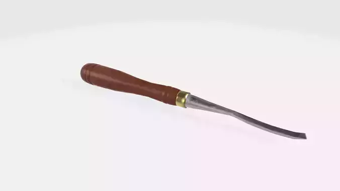 Spoon Chisel 2 3D model