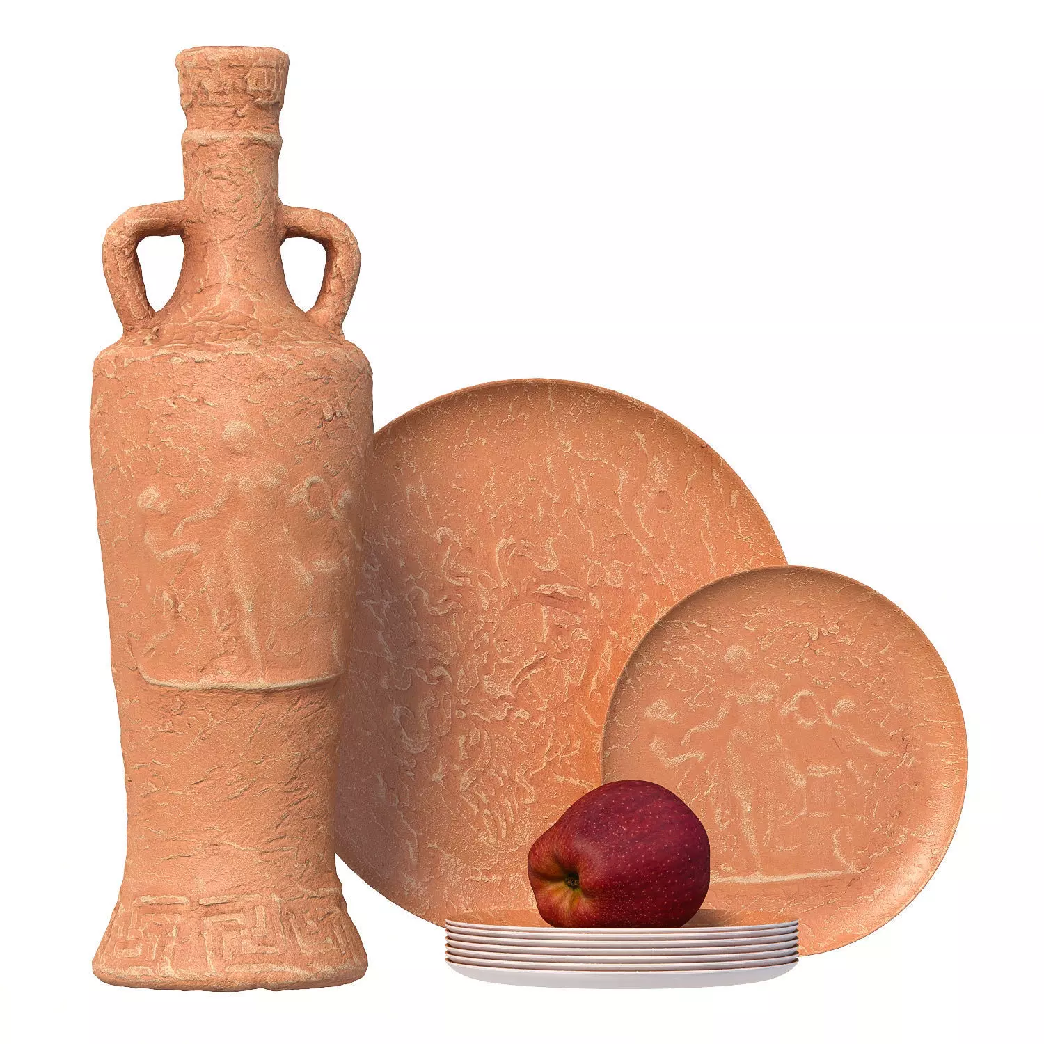 95 bottle Low-poly 3D model
