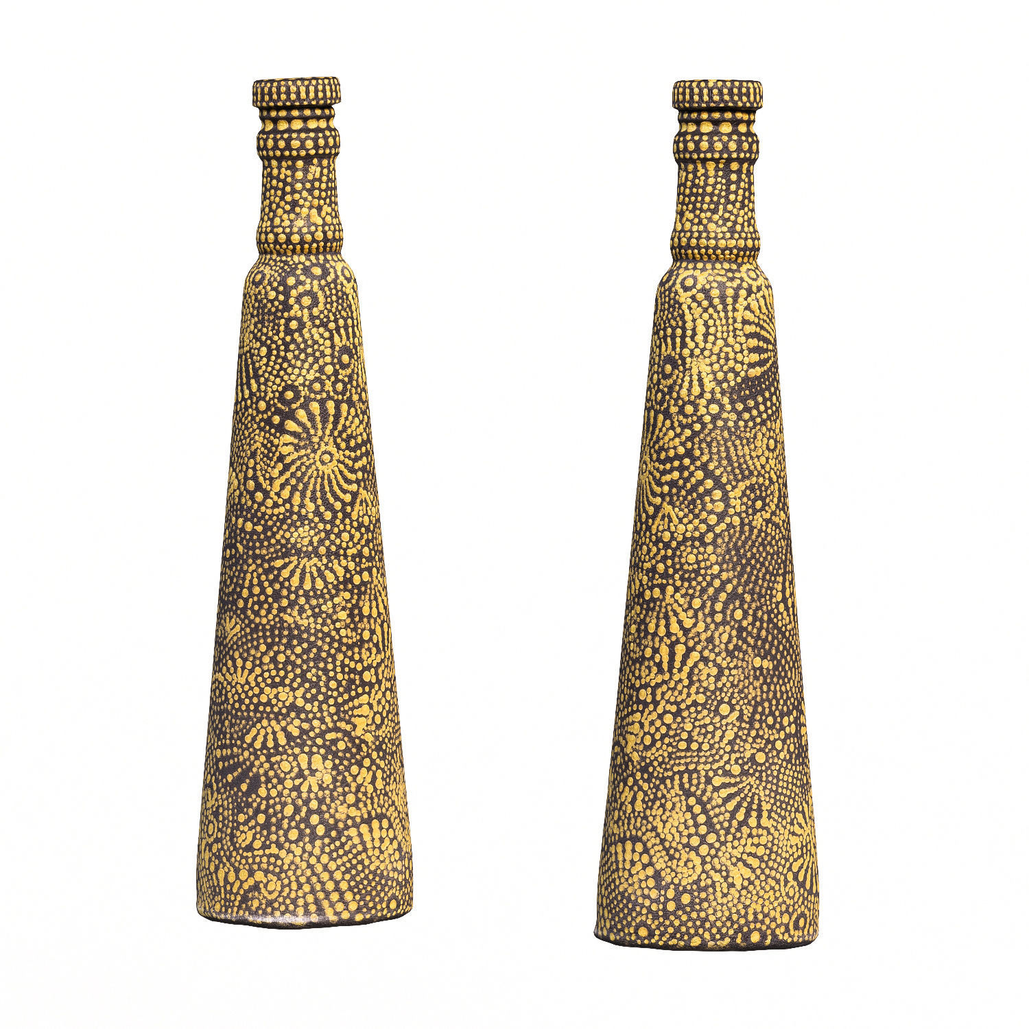 90 bottle Low-poly 3D model_5