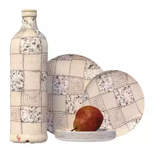 122 bottle Low-poly 3D model 122 bottle Low-poly 3D model