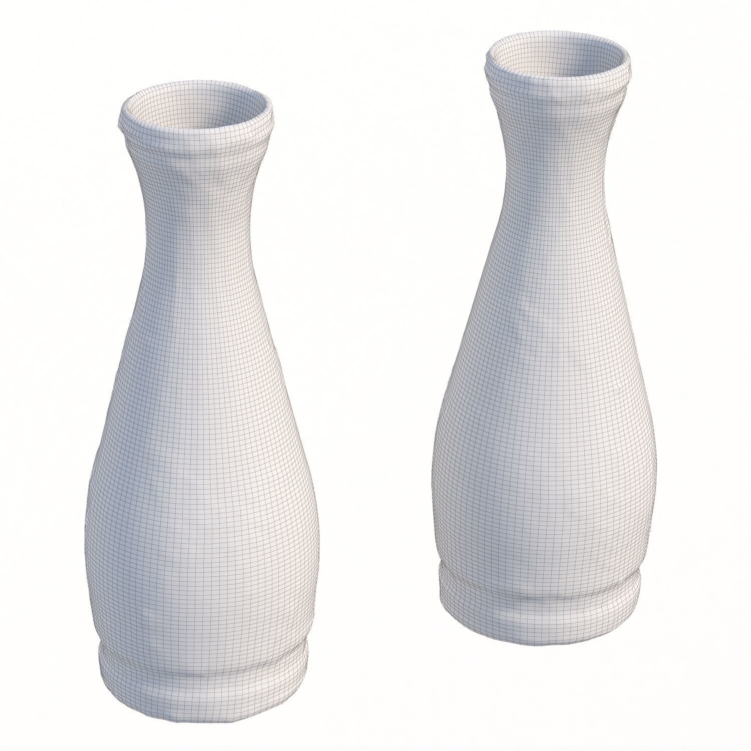 121 bottle Low-poly 3D model_5