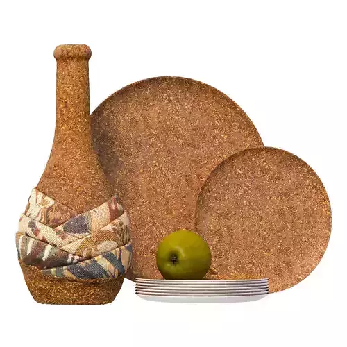 119 bottle Low-poly 3D model 119 bottle Low-poly 3D model