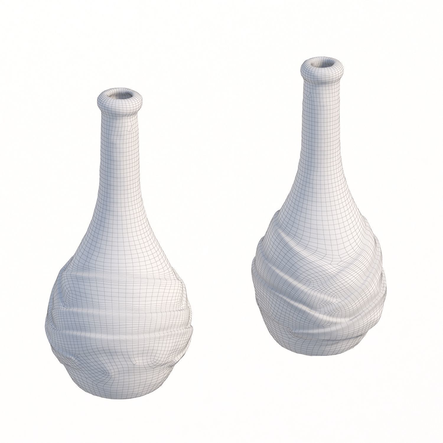 119 bottle Low-poly 3D model_5