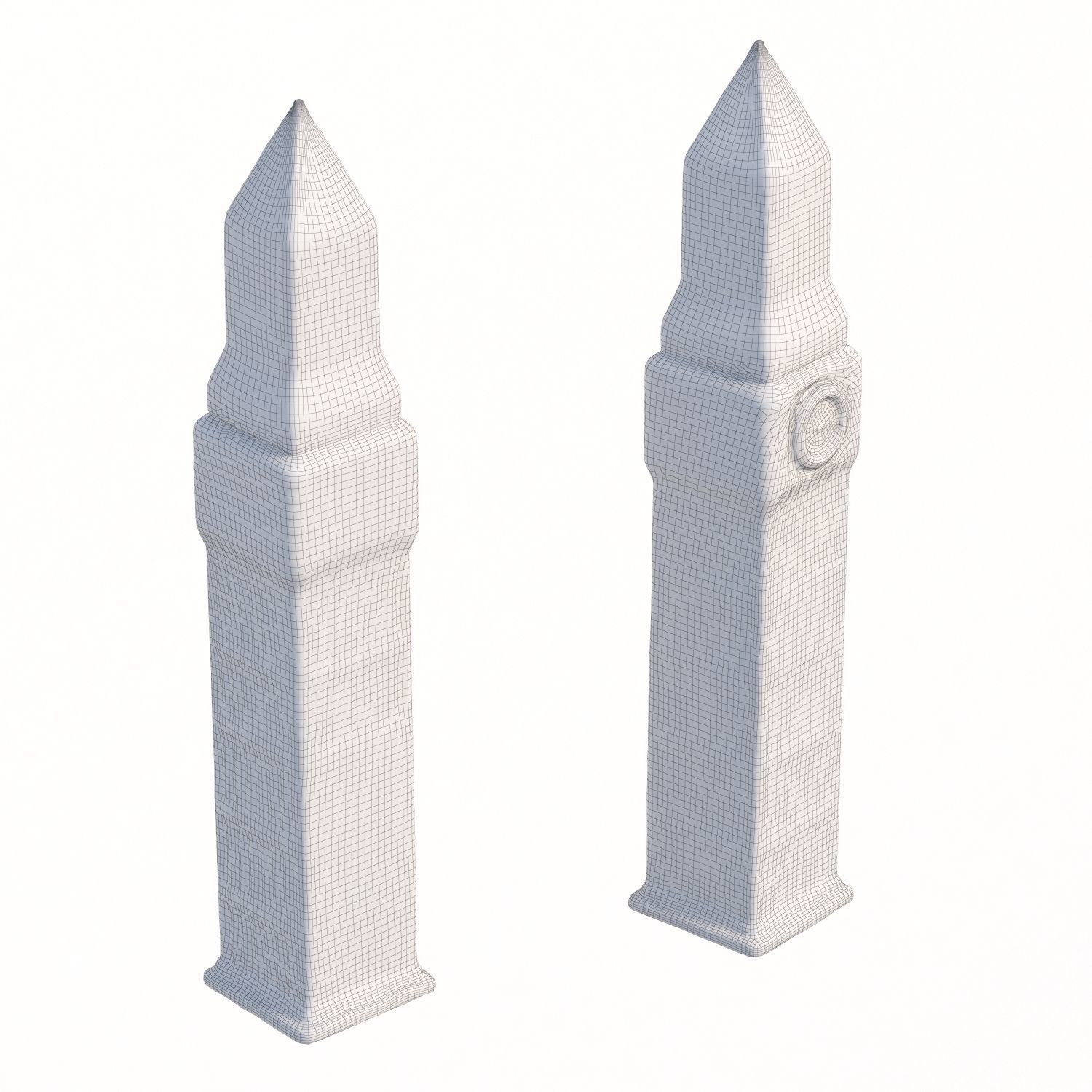 118 bottle Low-poly 3D model_5