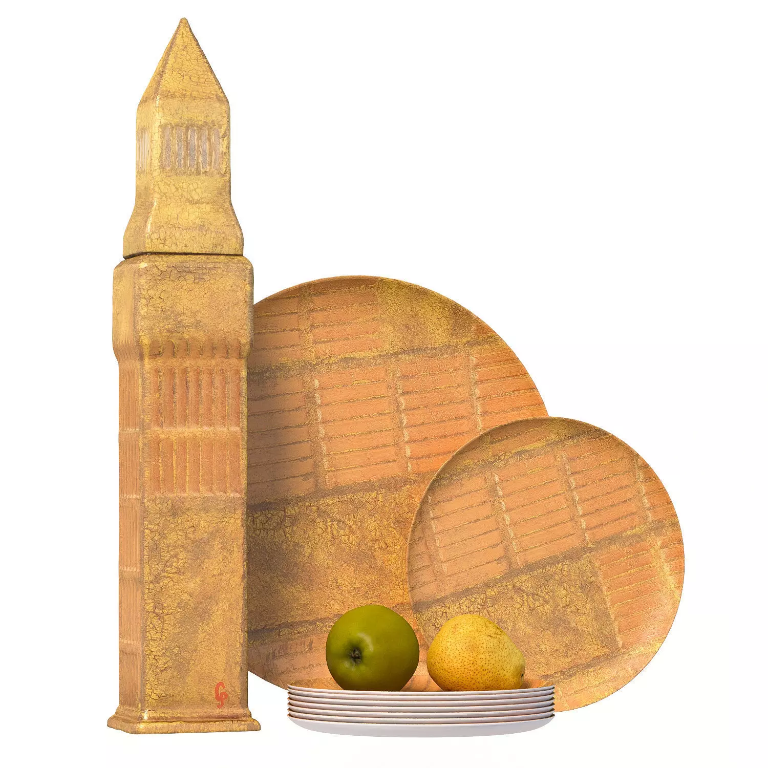 118 bottle Low-poly 3D model_0