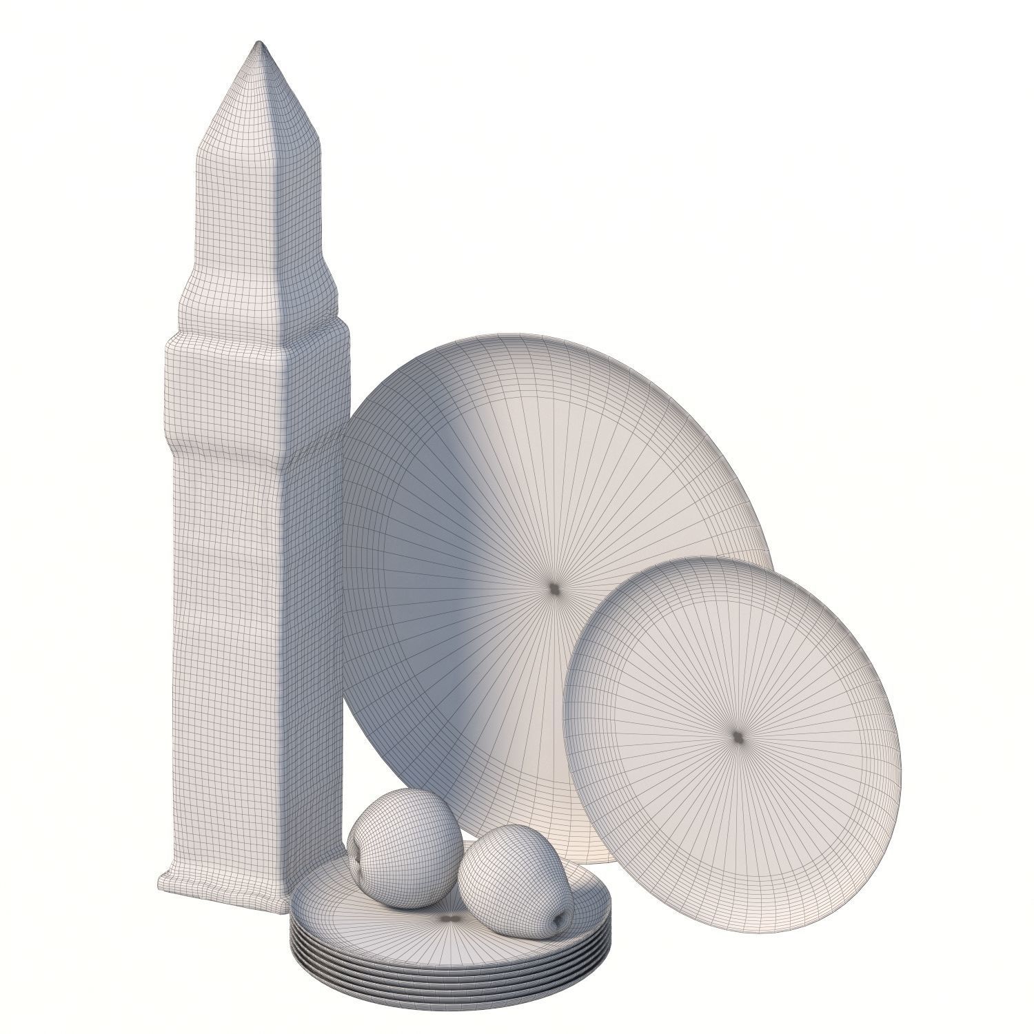 118 bottle Low-poly 3D model_2