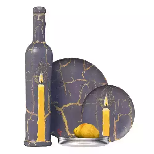 117 bottle Low-poly 3D model 117 bottle Low-poly 3D model