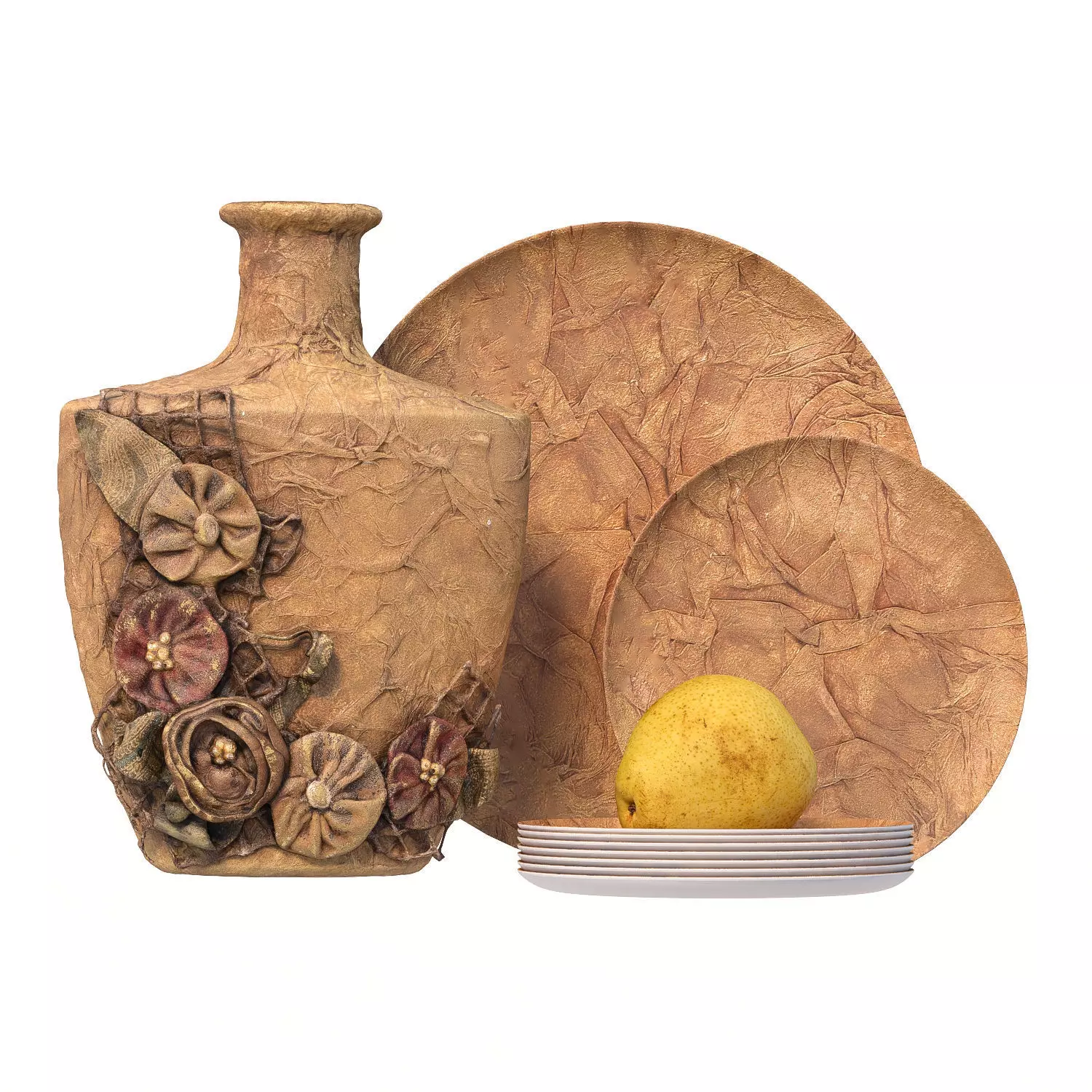 112 bottle Low-poly 3D model_0