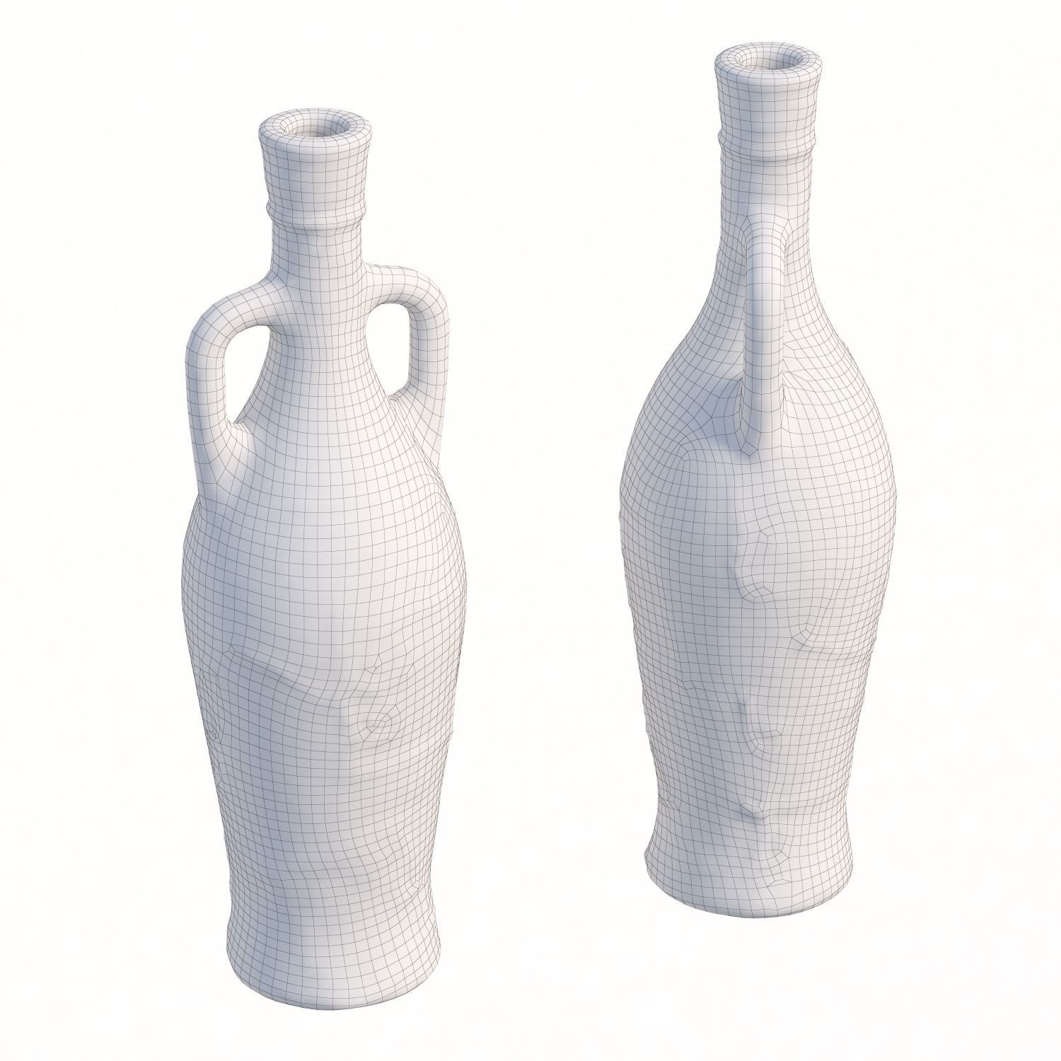 109 bottle Low-poly 3D model_6