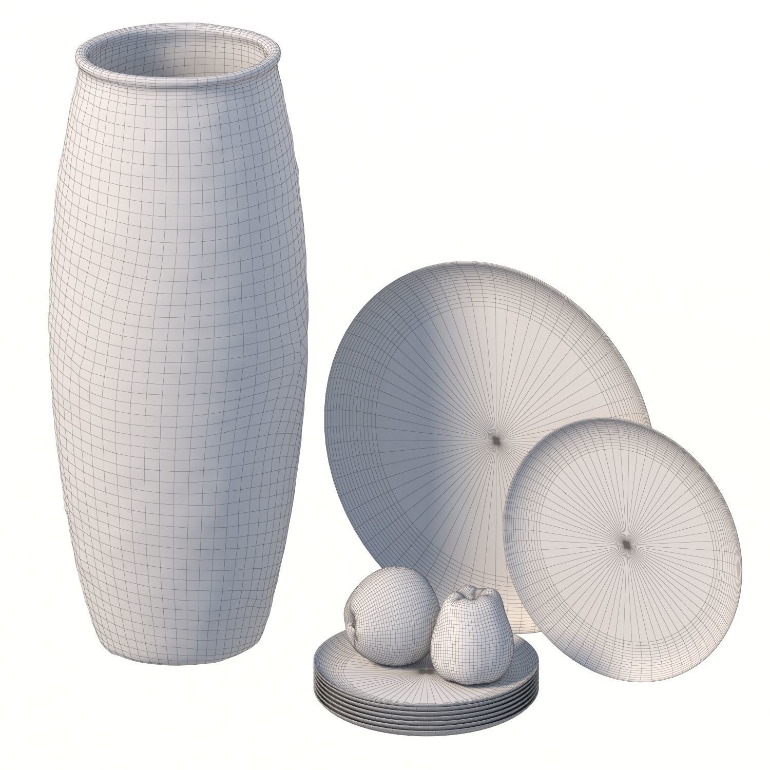 103 bottle Low-poly 3D model_3