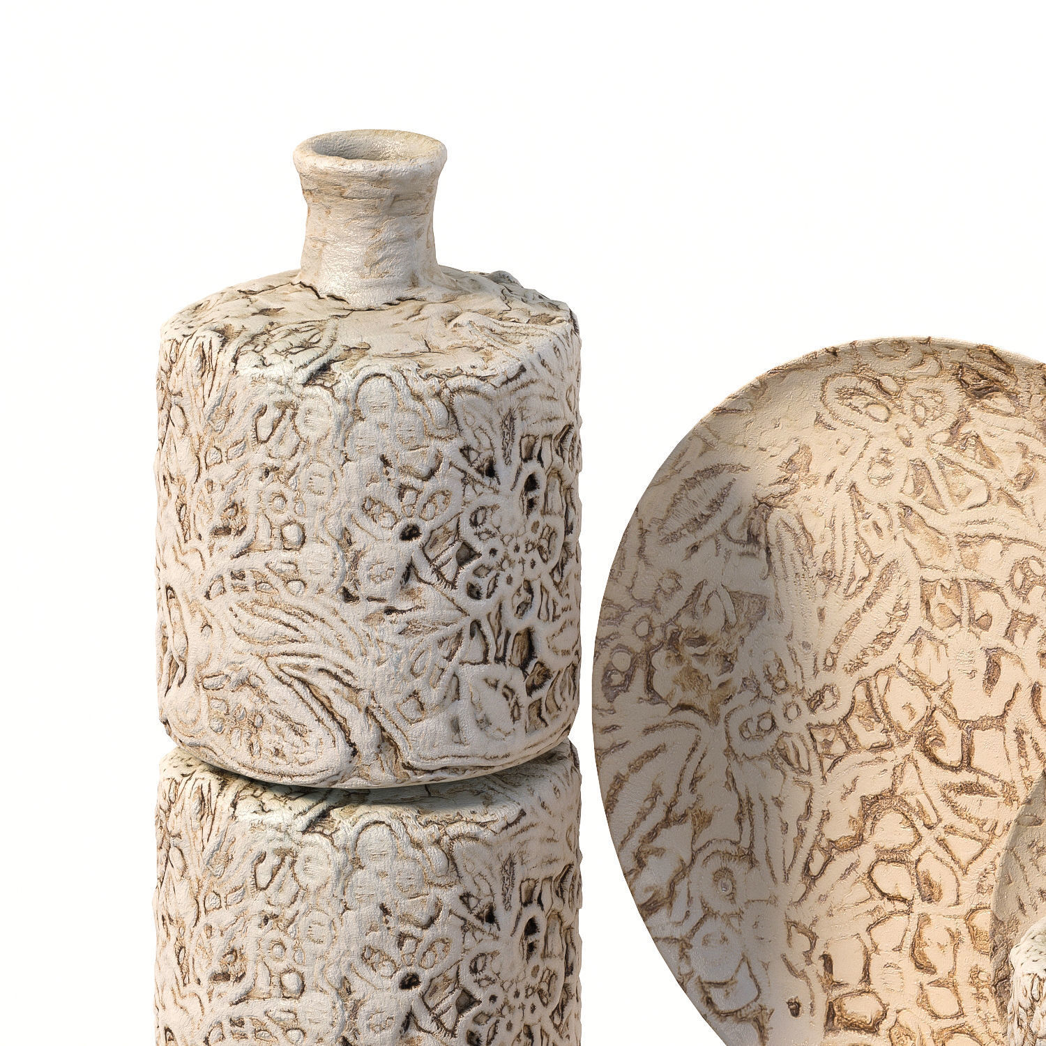 102 bottle Low-poly 3D model_2