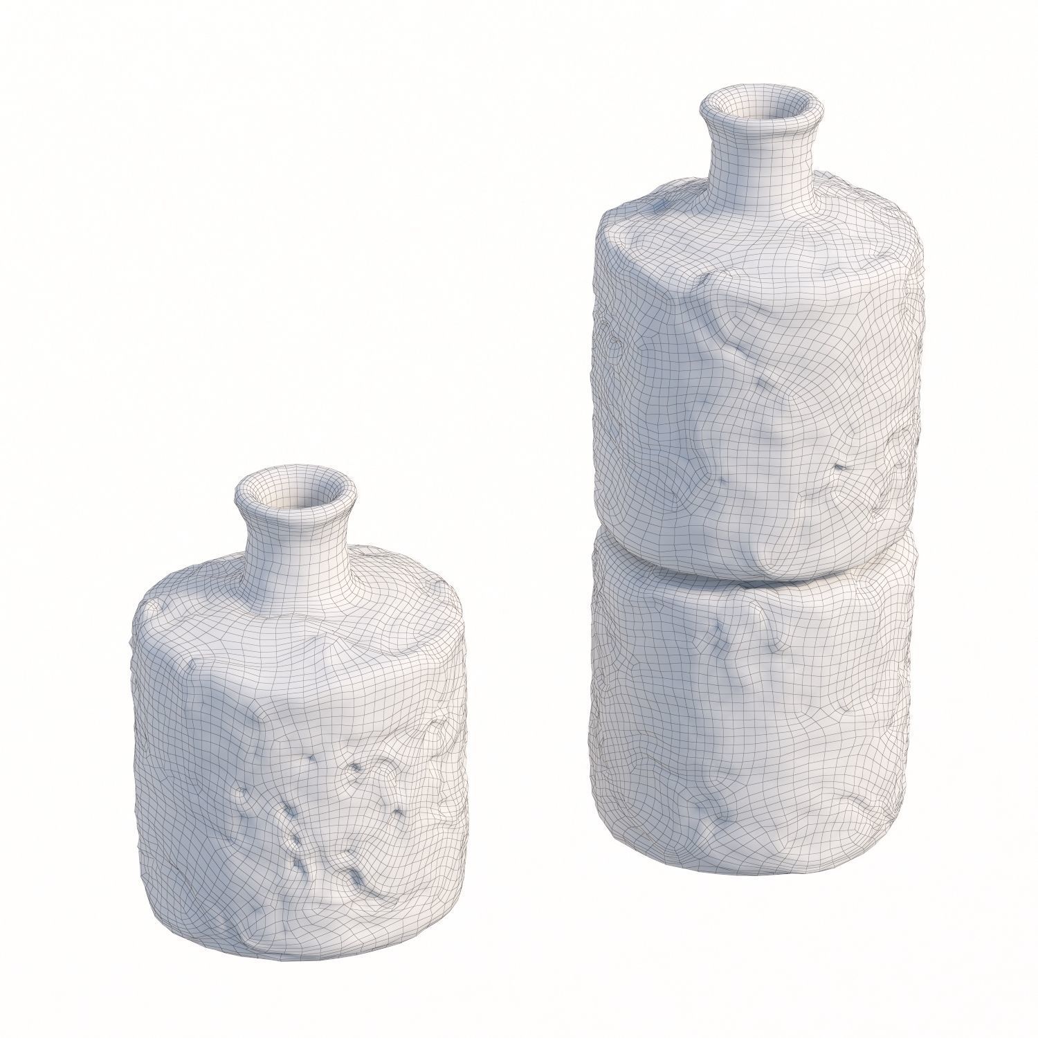 102 bottle Low-poly 3D model_4