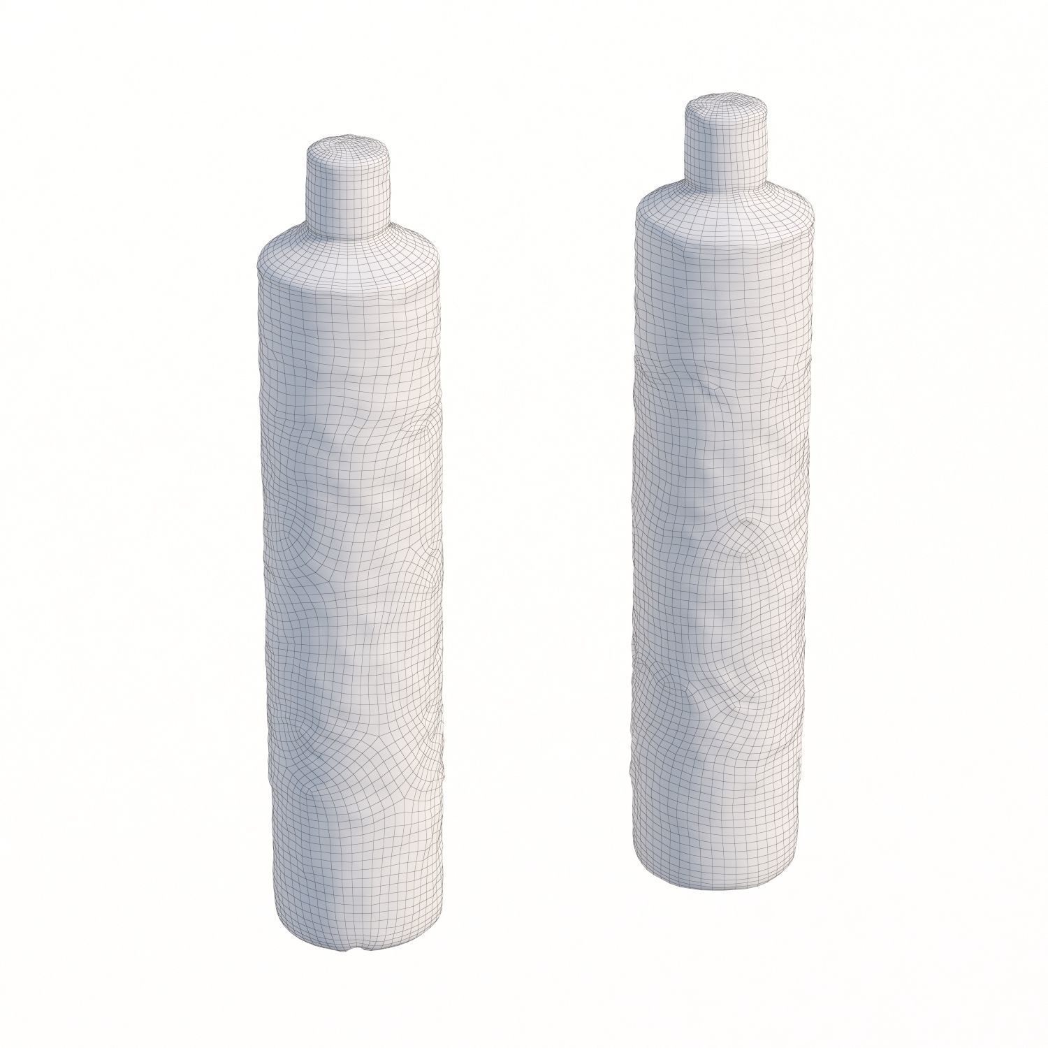 101 bottle Low-poly 3D model_4