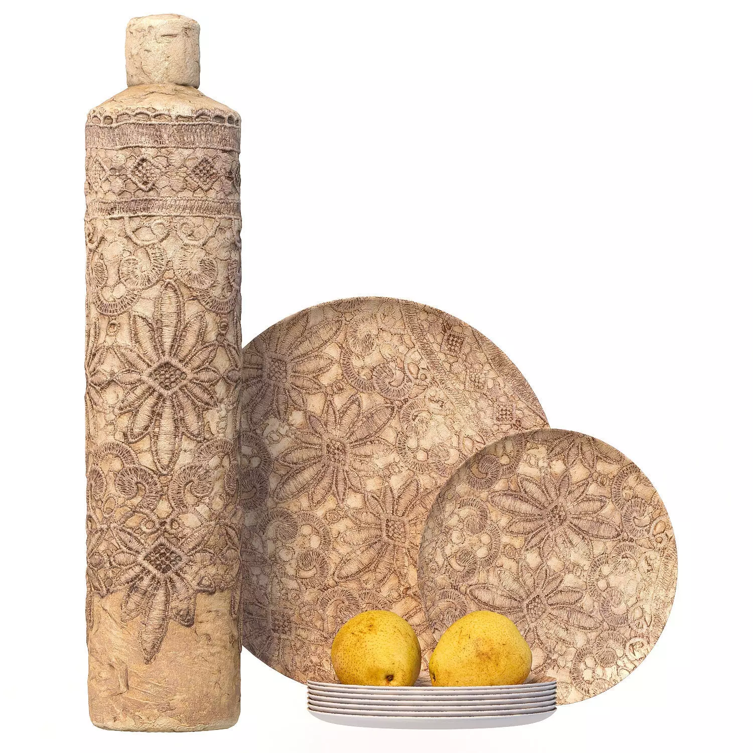 101 bottle Low-poly 3D model_0