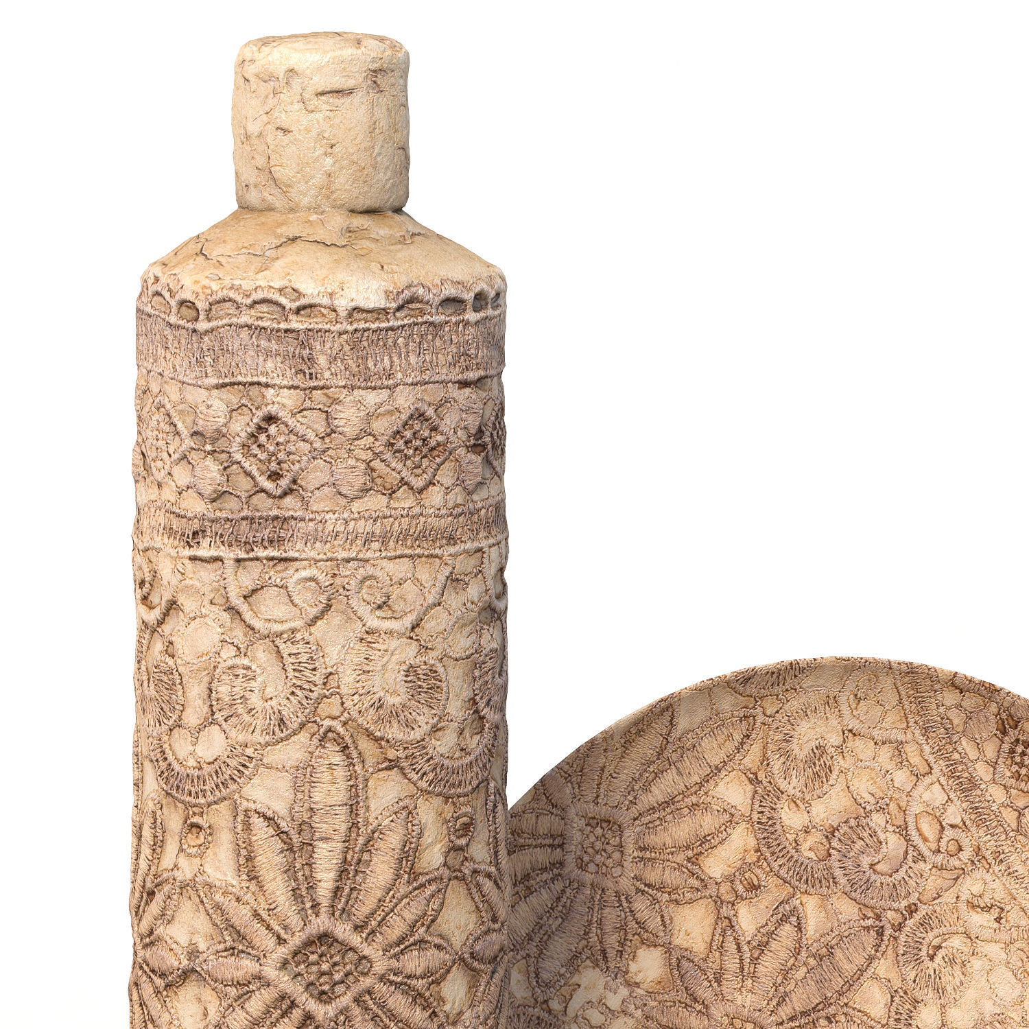 101 bottle Low-poly 3D model_2