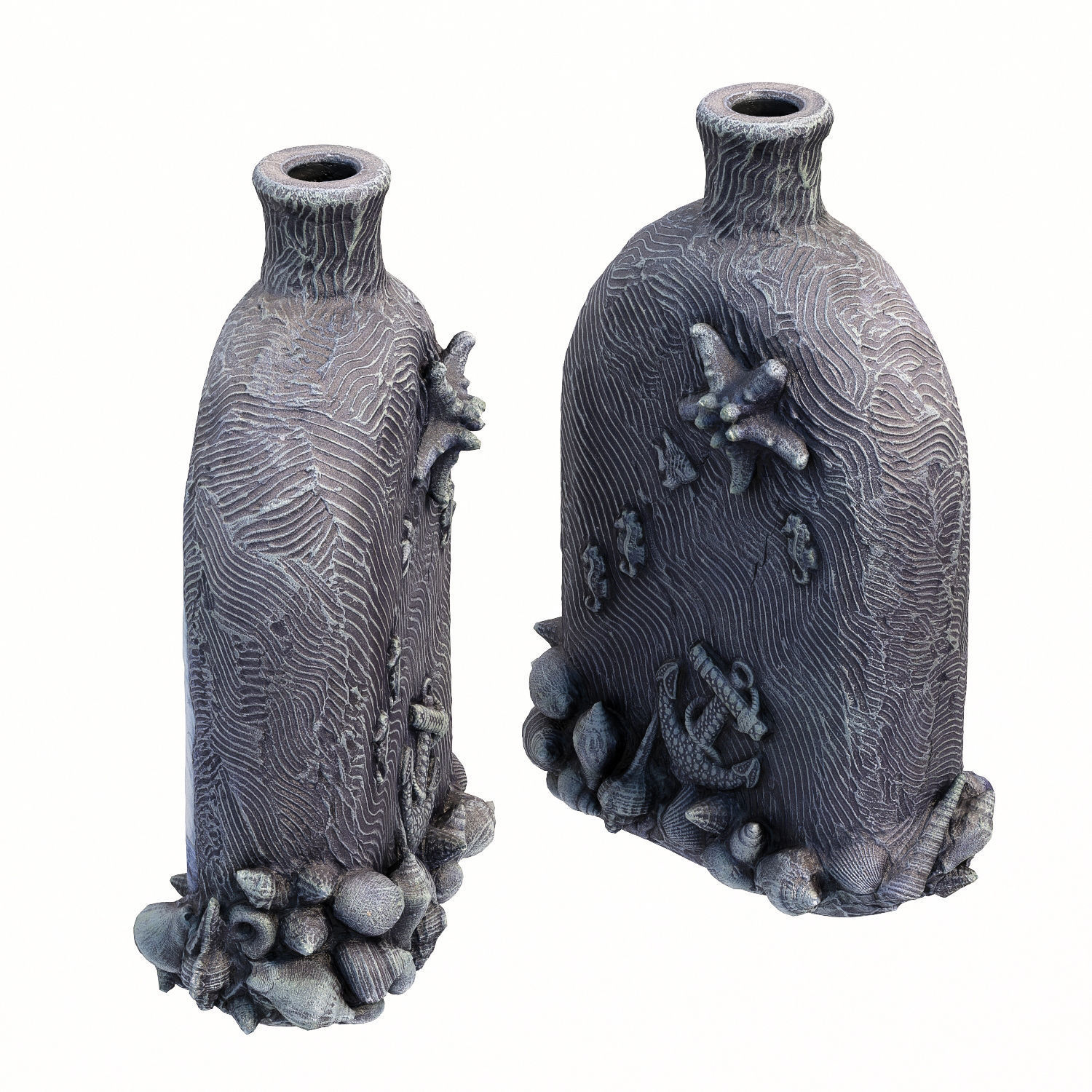 100 bottle Low-poly 3D model_5