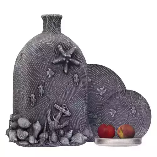 100 bottle Low-poly 3D model 100 bottle Low-poly 3D model