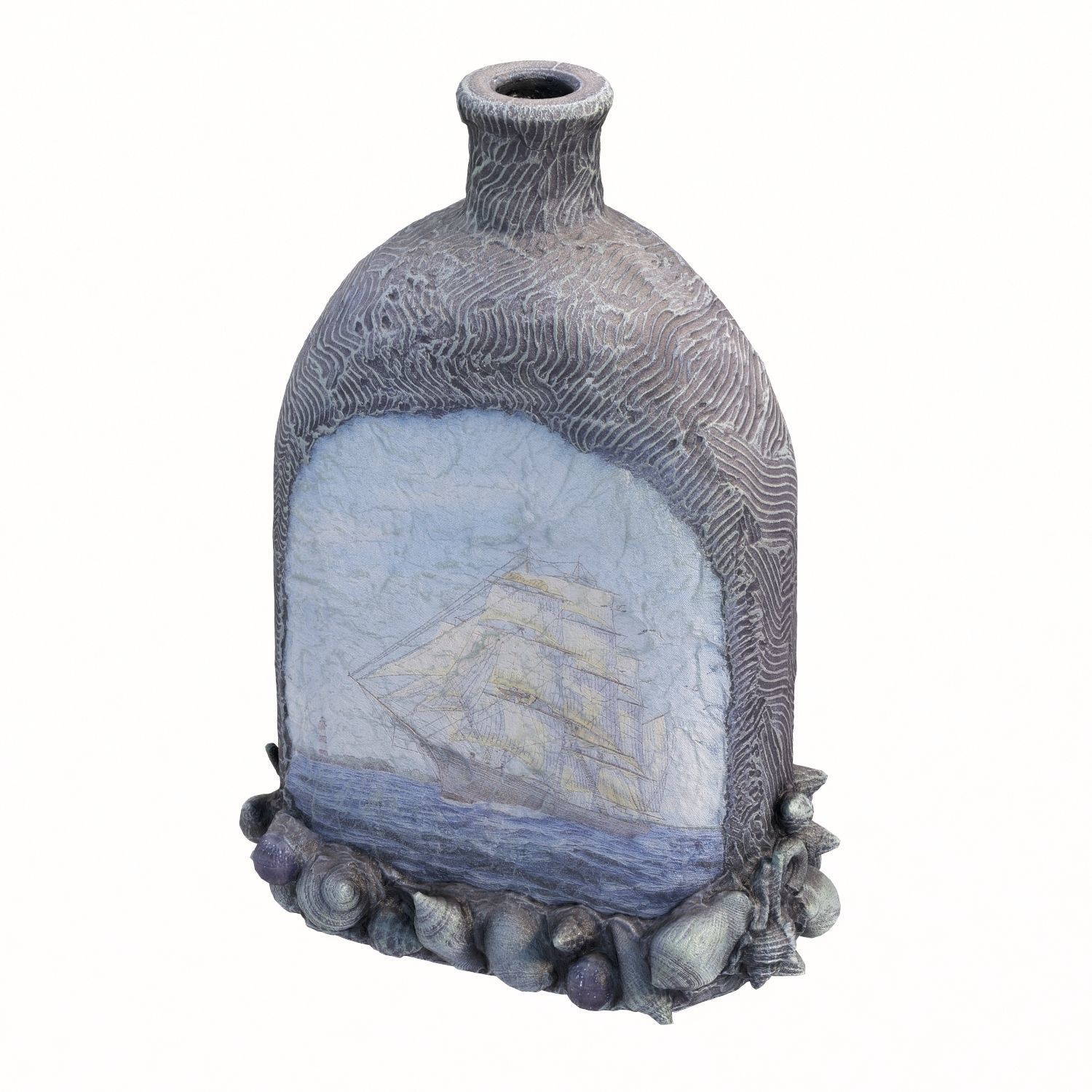 100 bottle Low-poly 3D model_8