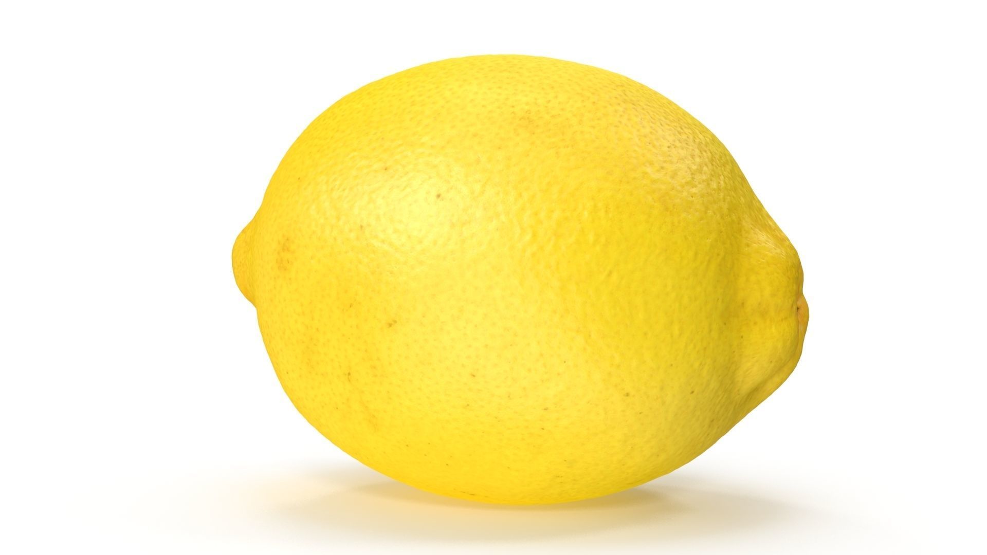 Lemon 3D model_2