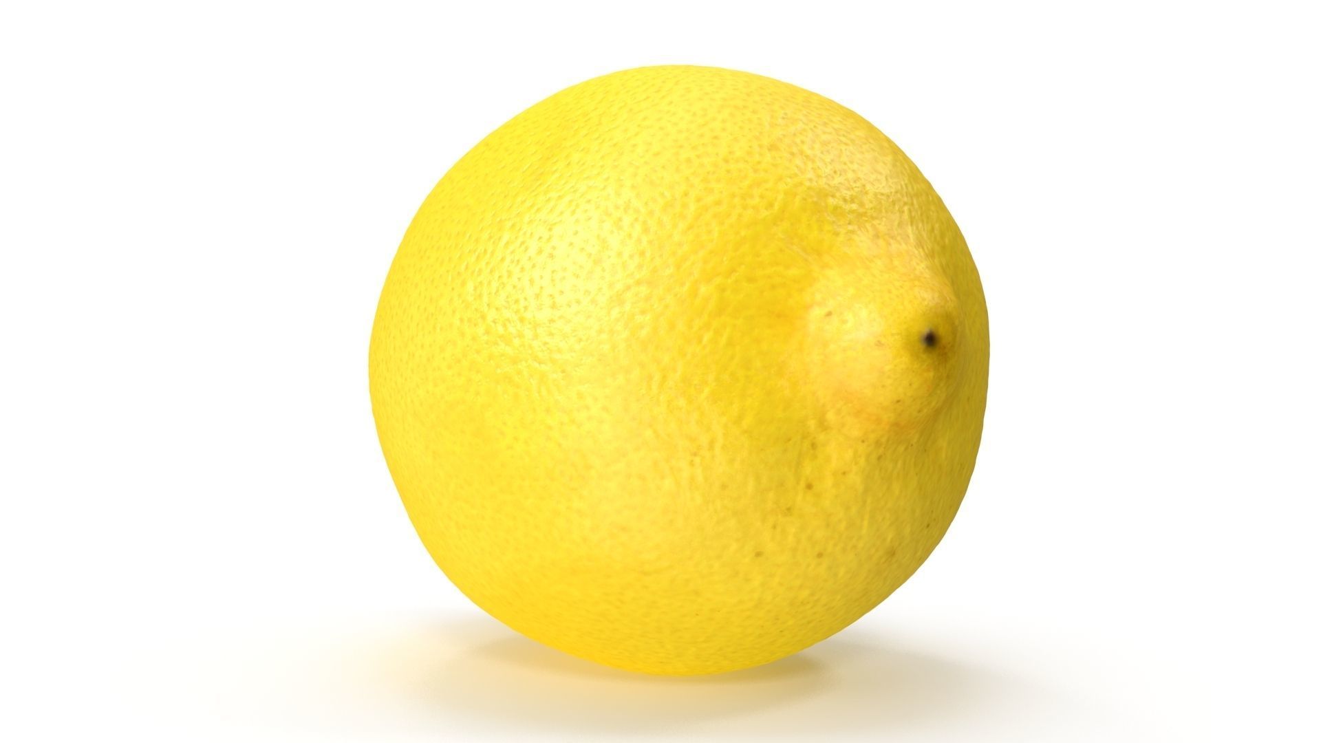 Lemon 3D model_6