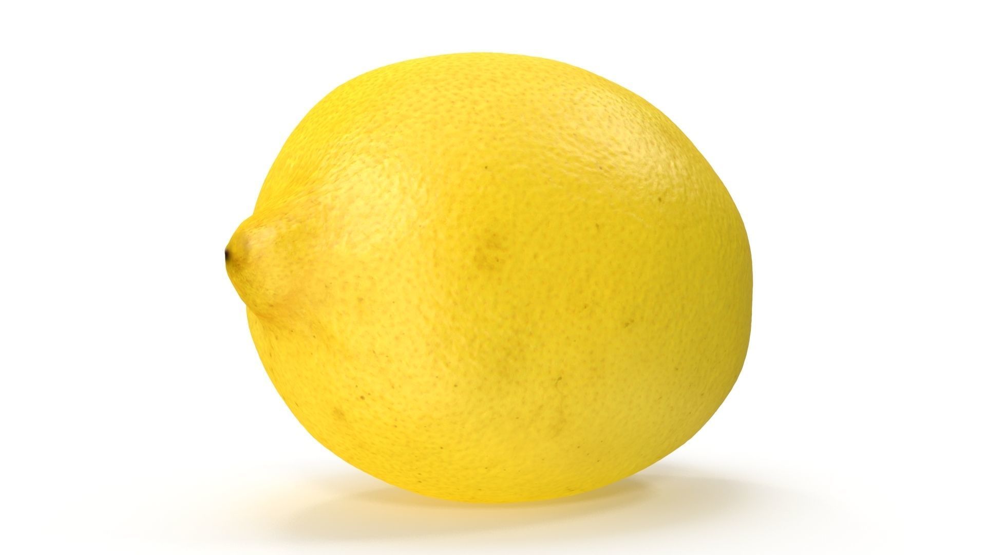 Lemon 3D model_8