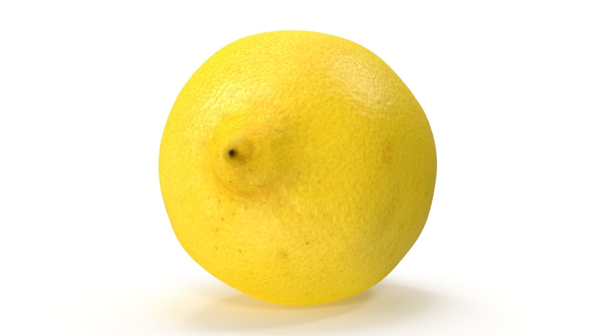 Lemon 3D model_7