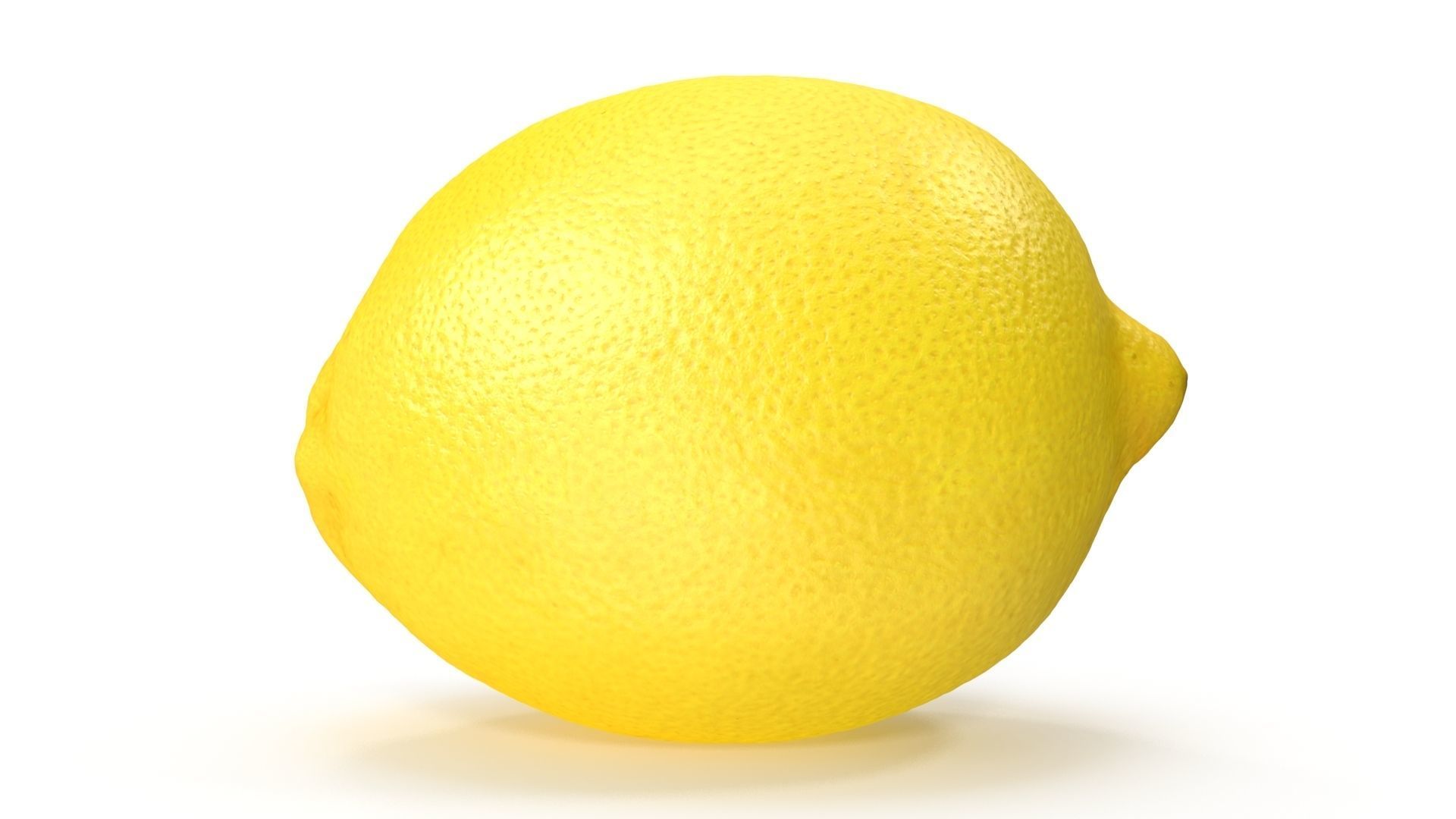Lemon 3D model_5