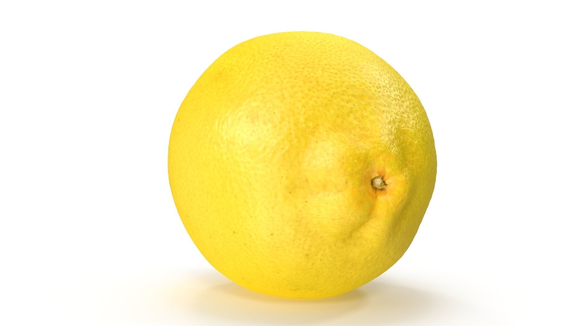 Lemon 3D model_3
