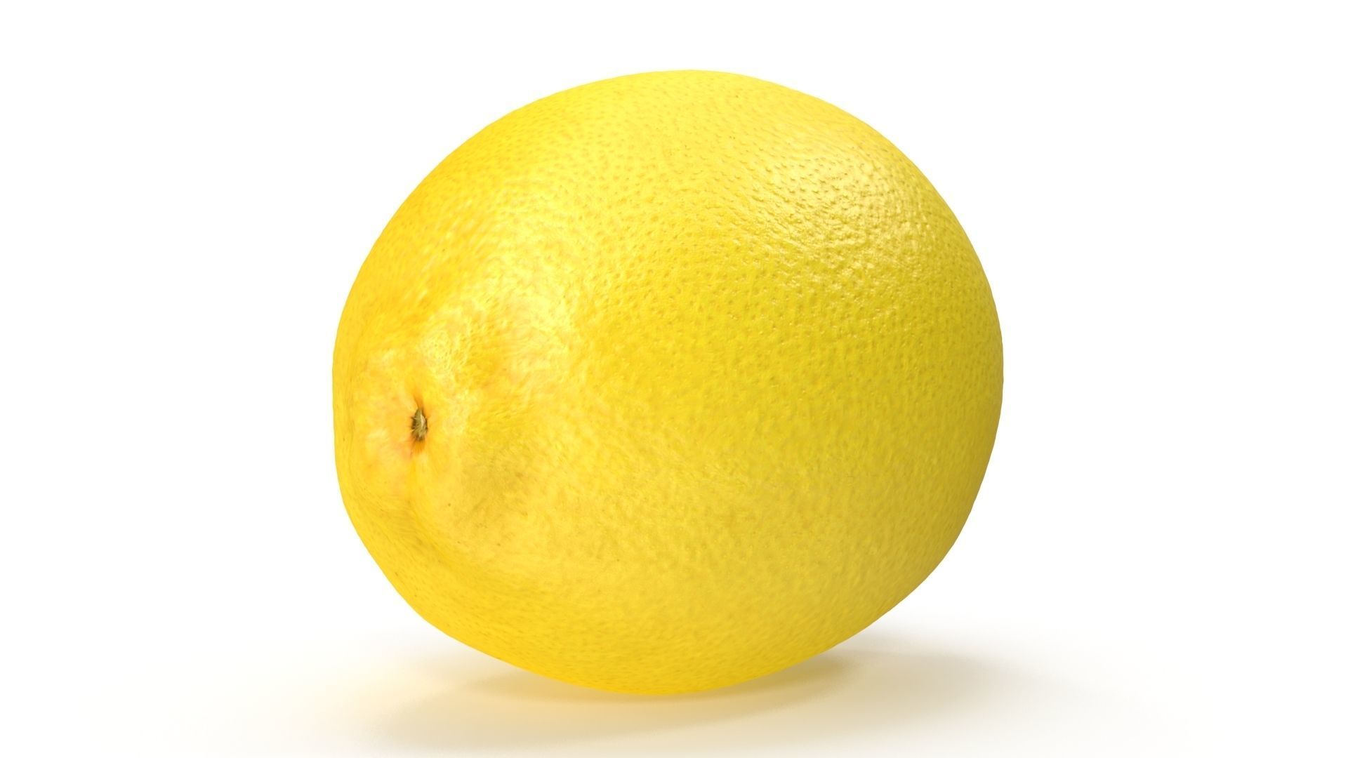 Lemon 3D model_4