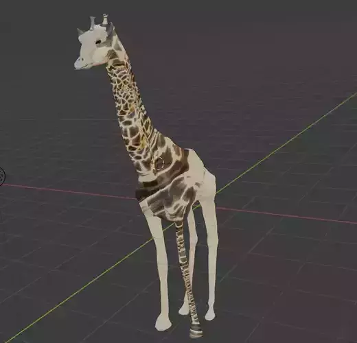 Unusual Giraffe