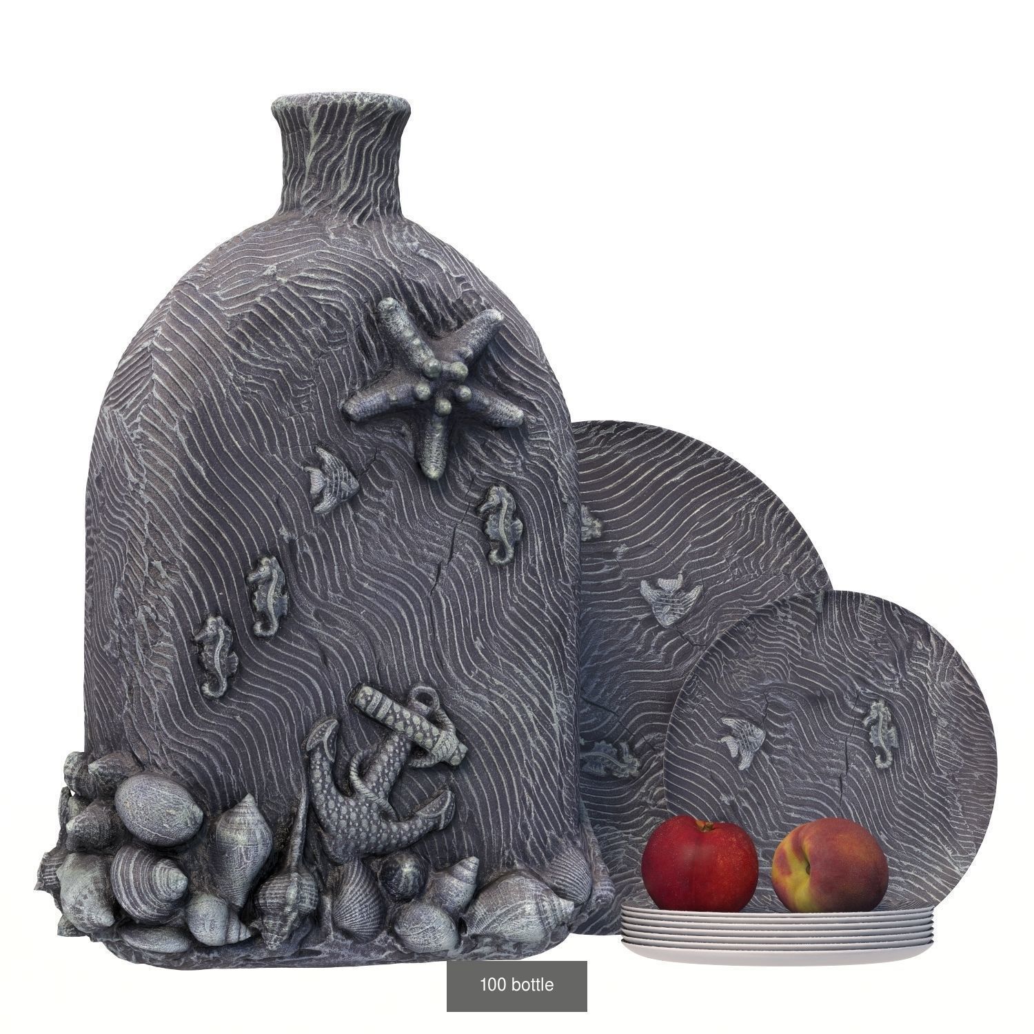 32 sets of decorative tableware 3D Model Collection_30