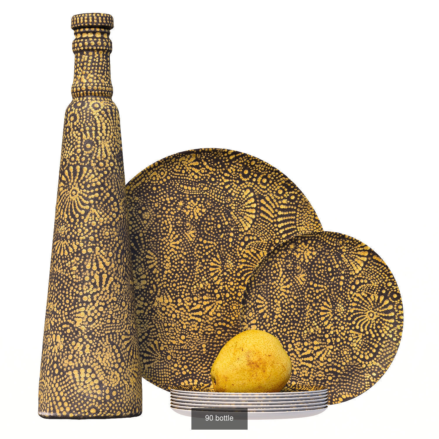 32 sets of decorative tableware 3D Model Collection_8