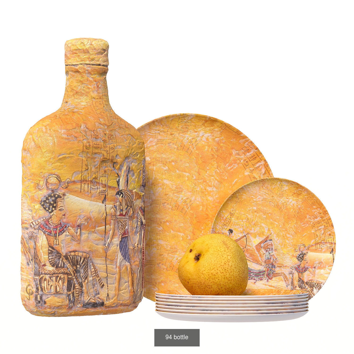 32 sets of decorative tableware 3D Model Collection_5