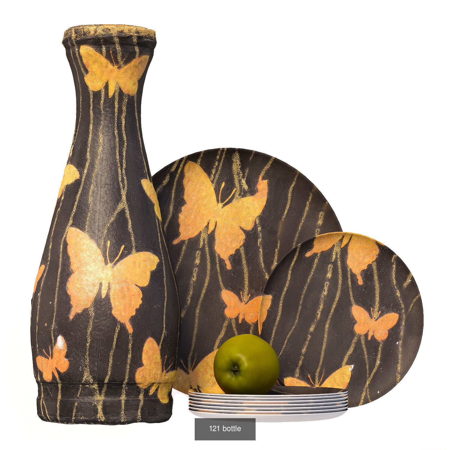 32 sets of decorative tableware 3D Model Collection_14