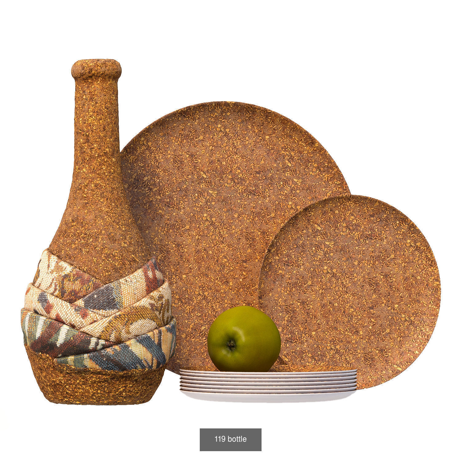 32 sets of decorative tableware 3D Model Collection_15