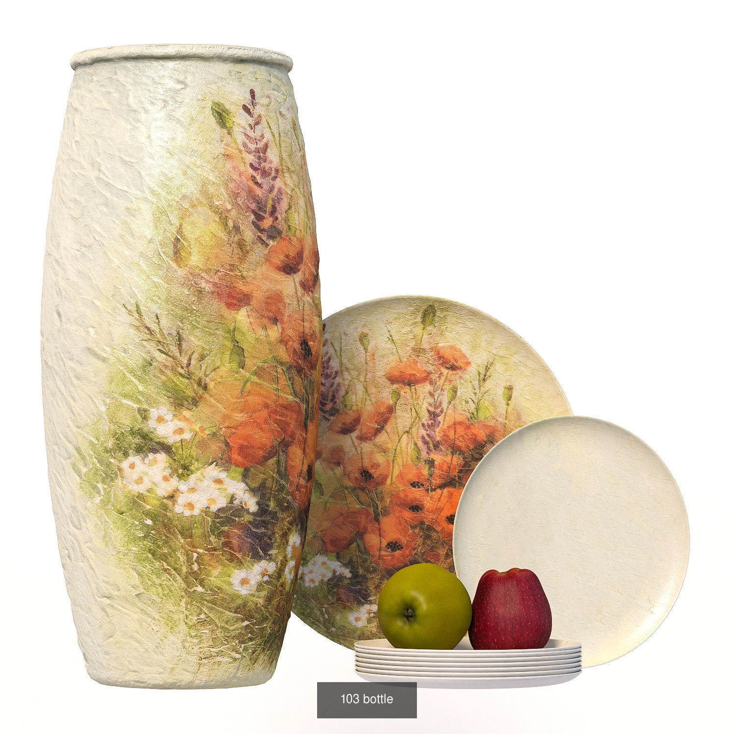 32 sets of decorative tableware 3D Model Collection_27