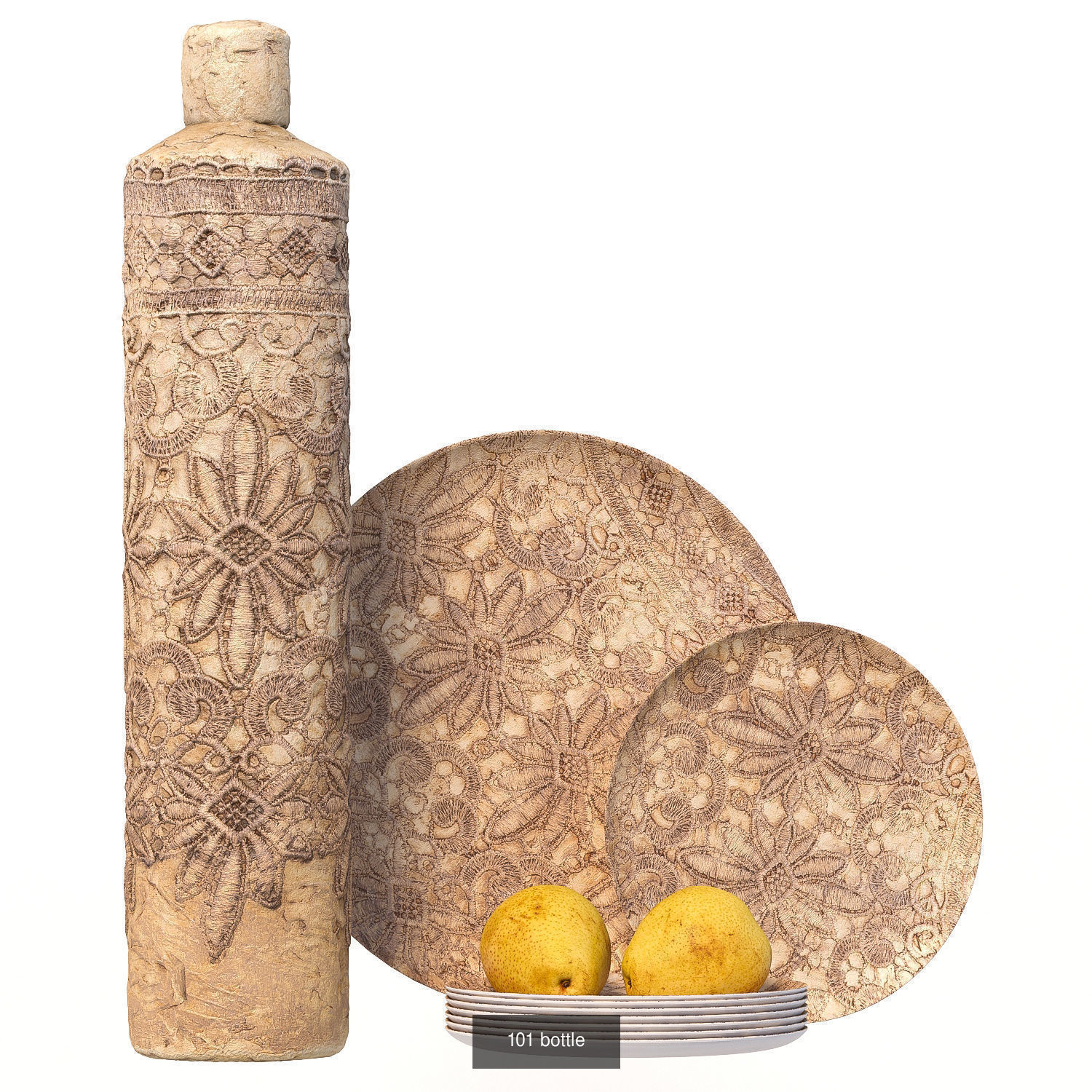 32 sets of decorative tableware 3D Model Collection_29