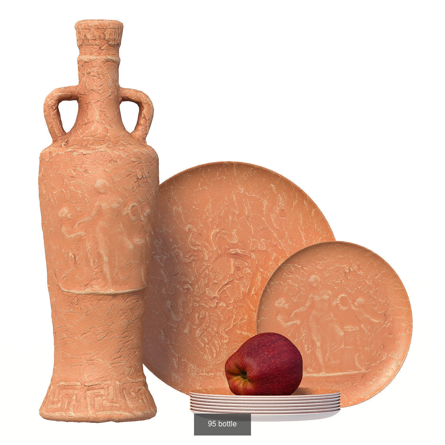 32 sets of decorative tableware 3D Model Collection_4