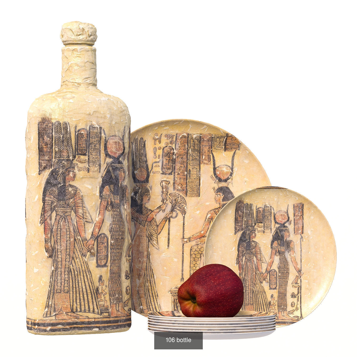 32 sets of decorative tableware 3D Model Collection_25