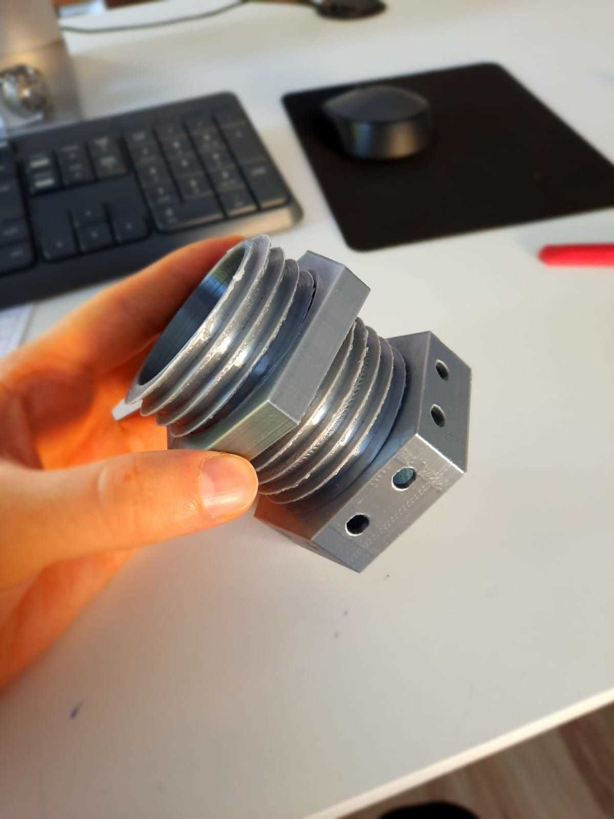 Cactus Pot 3D print model_3