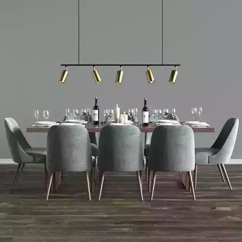 Modern Dinning Set 6