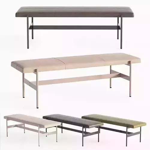 Modern Leather Daybench Blu dot