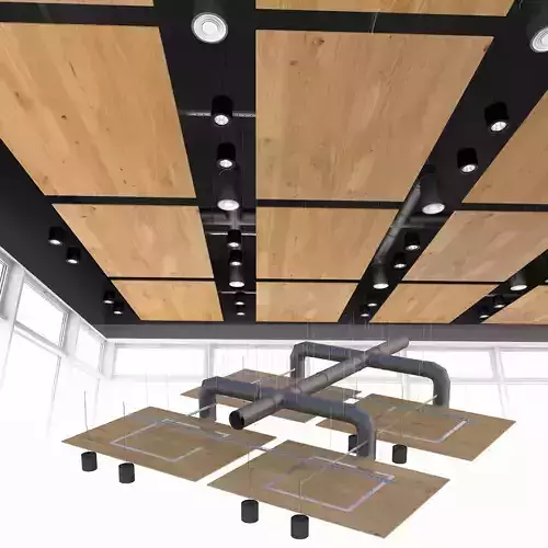 Ceiling system Armstrong  3D model