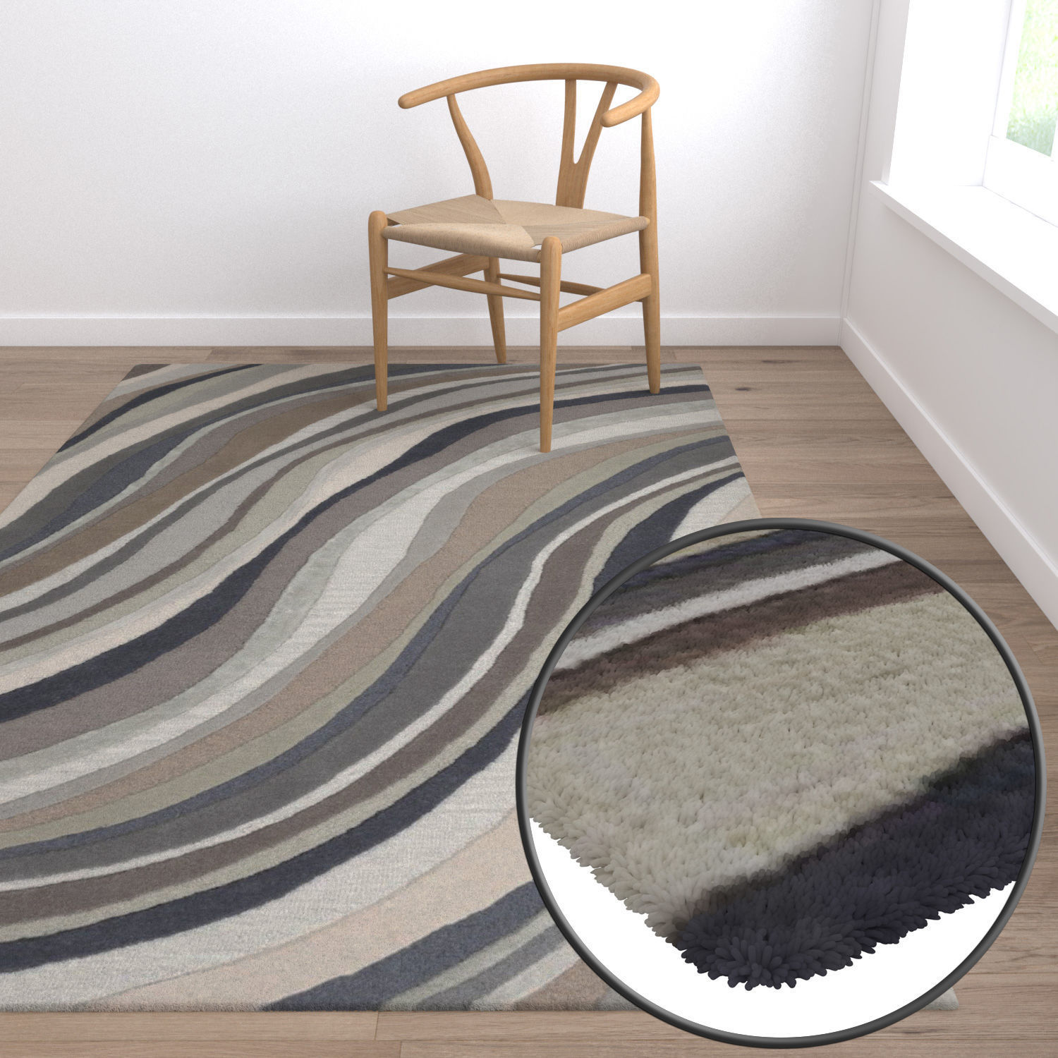 Rug Set 1247 3D model_5
