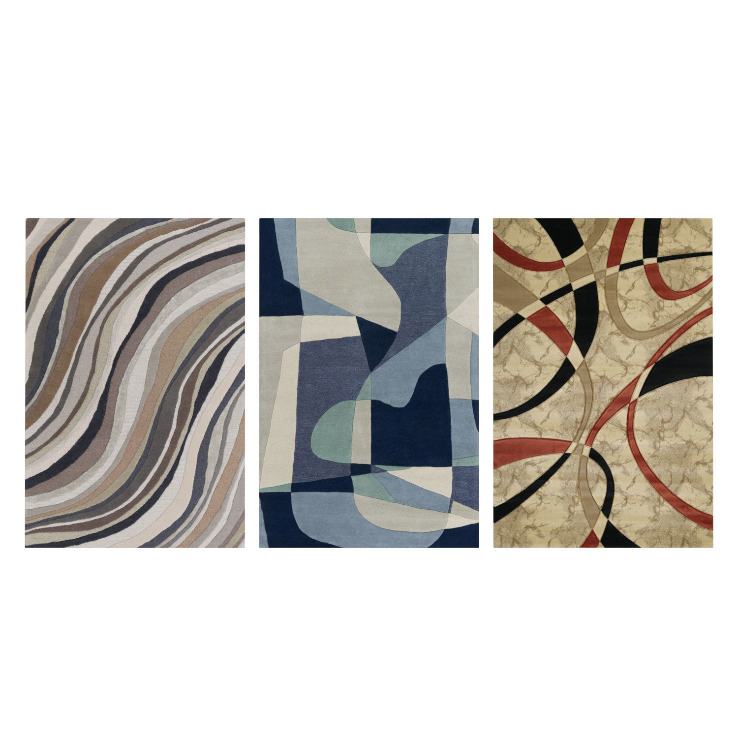 Rug Set 1247 3D model_6