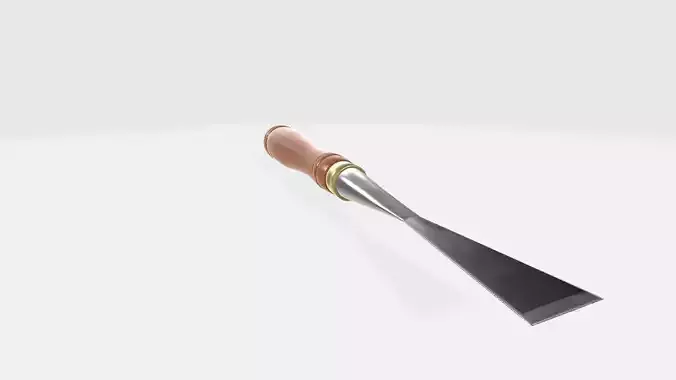 Fishtail Chisel 3D model