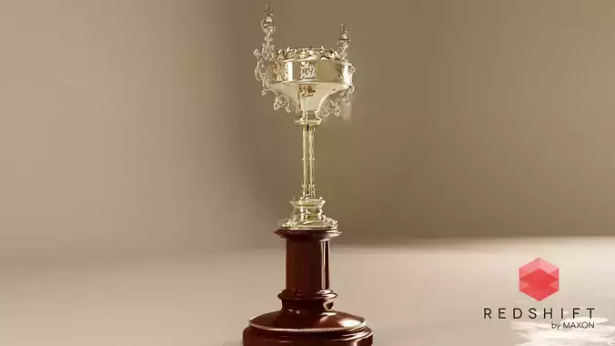 Portuguese Cup 3D model